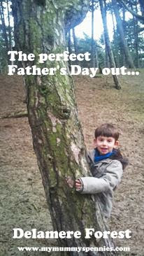 Father's Day out in Delamere Forest