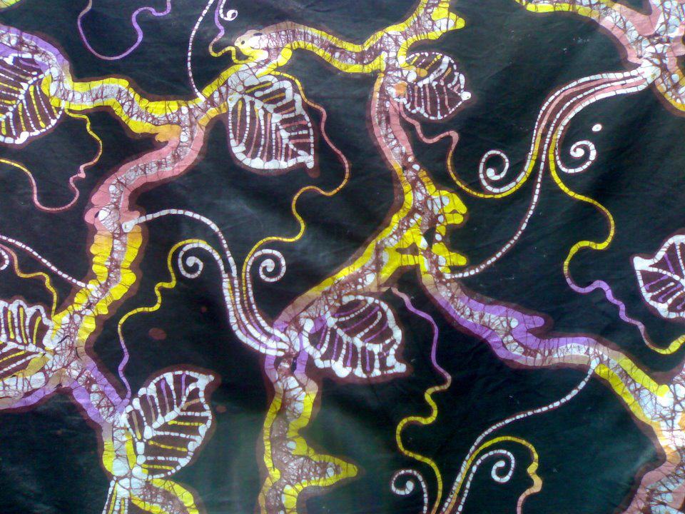 Motif Batik  Abstrak  Sederhana Contoh Motif Batik 