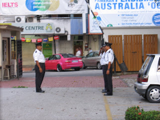 guards marching