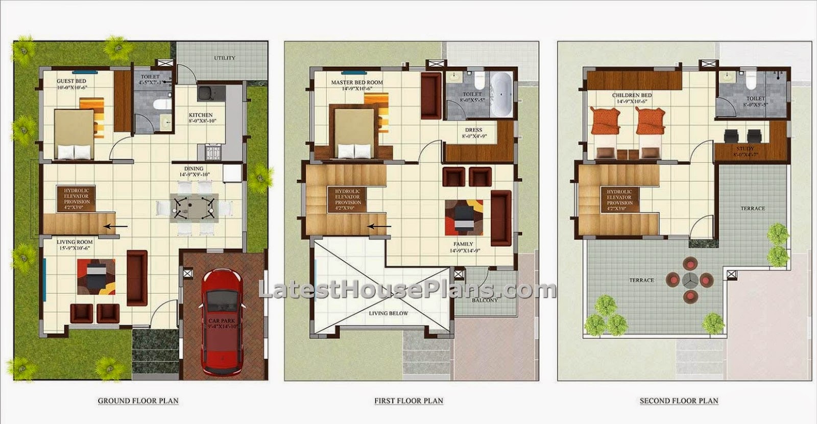 Apartment Elevation Plan  Joy Studio Design Gallery 