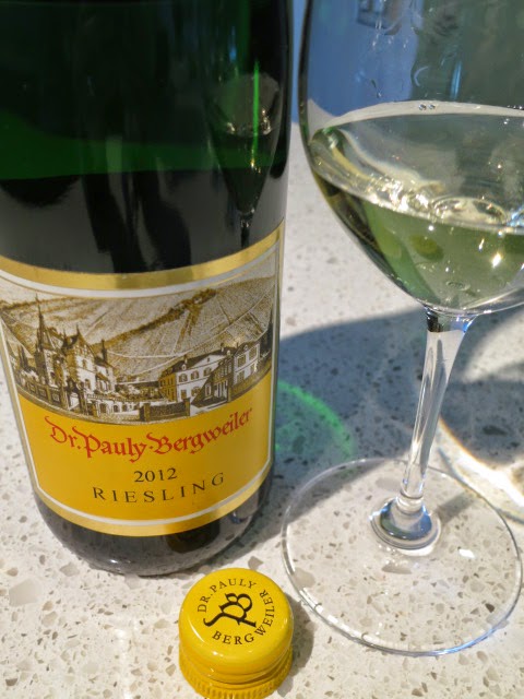  Wine  Review Dr Pauly Bergweiler Riesling  2012 Mosel  