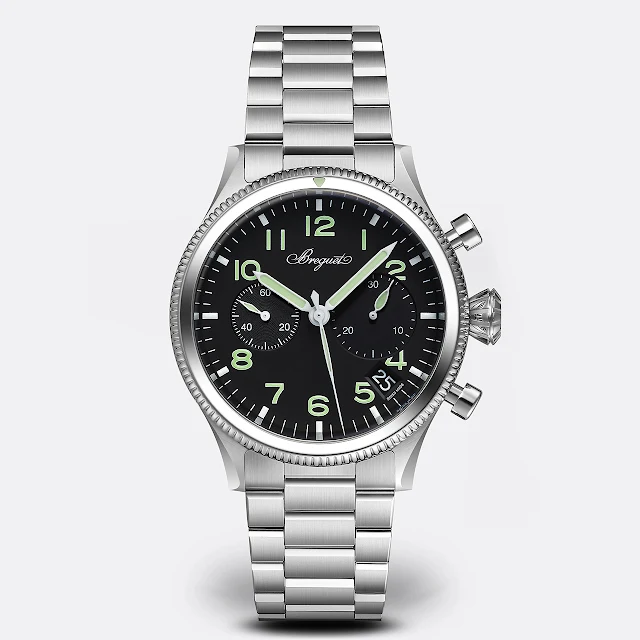 Type 20 Chronographe 2057 with steel bracelet