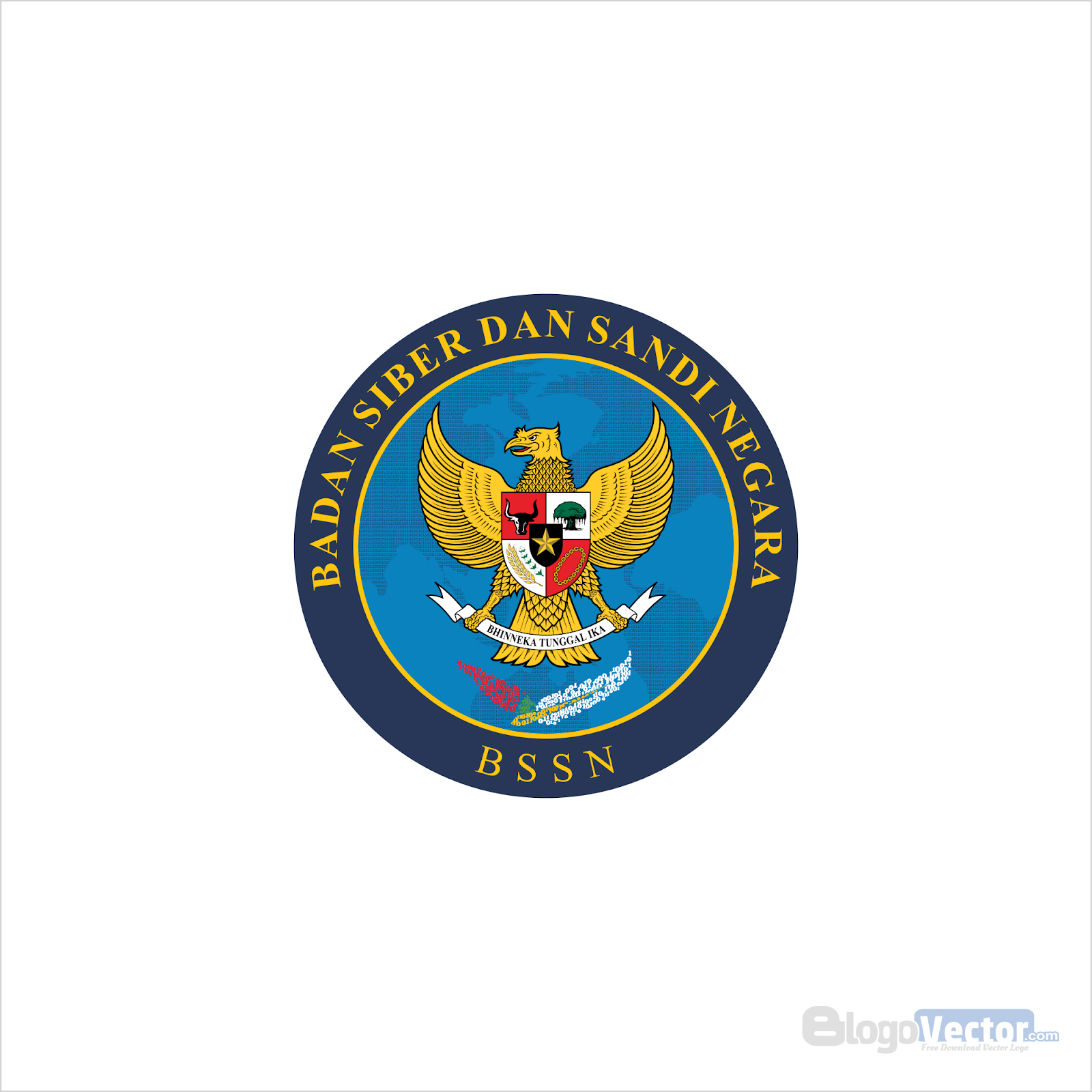  Badan  Siber dan Sandi Negara  BSSN Logo  vector cdr 