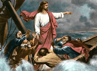 Jesus acalma a tempestade