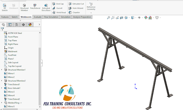 weldment solidworks