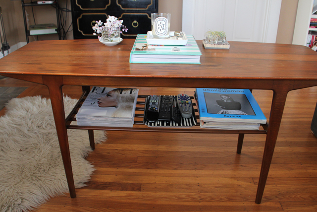 Styled Coffee Table