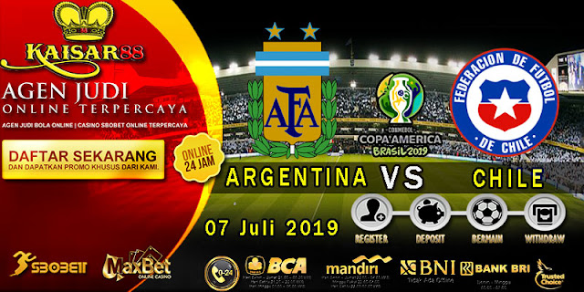 Prediksi Bola Terpercaya Liga Copa Amerika Argentina vs Chile 7 Juli 2019