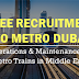 Dubai Metro Jobs 2019 - Operations & Maintenance of Metro Trains in Middle East