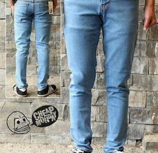 celana jeans skinny premium pria