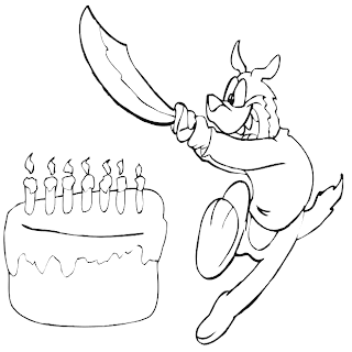 kids coloring pages, birthday coloring pages