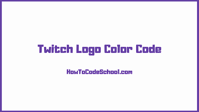 Twitch Logo Color Code