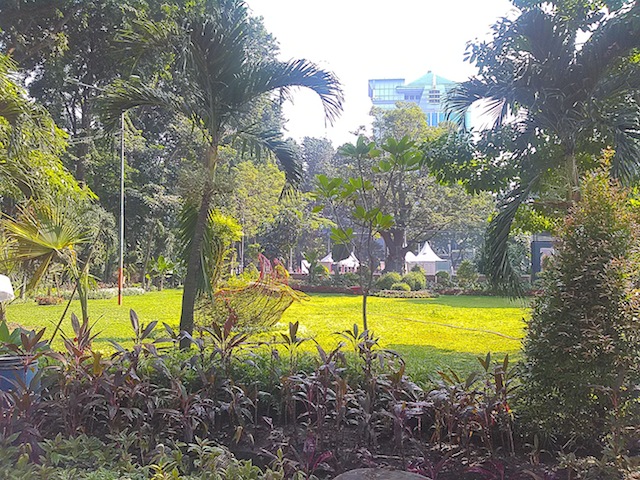 taman bungkul setelah bom surabaya