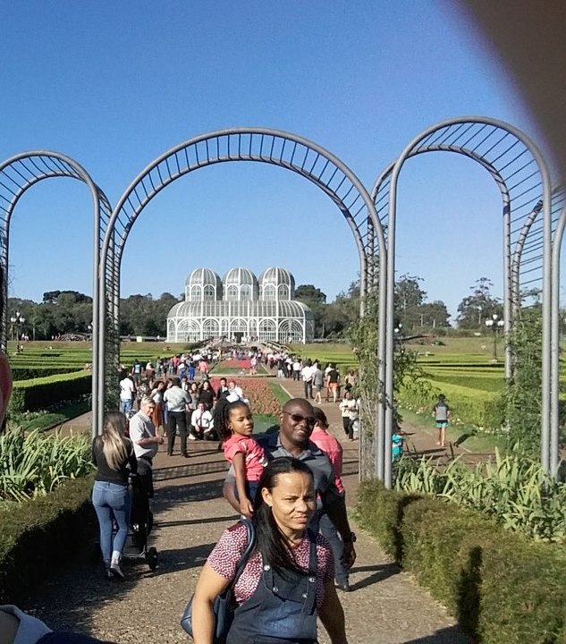 Curitiba - passeio pelo Jardim Botânico Francisca Rischbieter