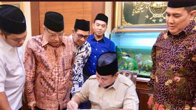 Prabowo Pilih Pendamping Yang Sehati Dengan Umat Islam