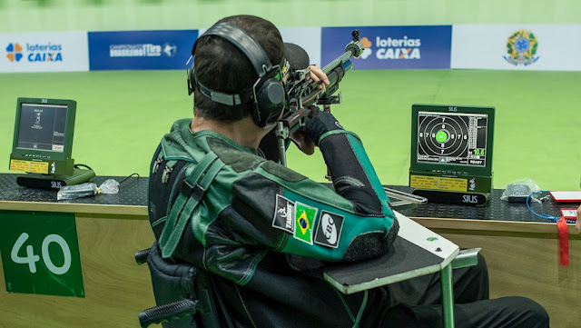Alexandre Galgani finishes the R9 rifle conflict in 29th place in the World Paralympic Shooting Championship