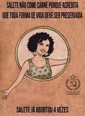Salete, a Vegetariana Vermelha