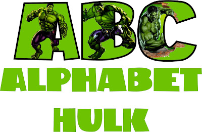 download alphabet Hulk free