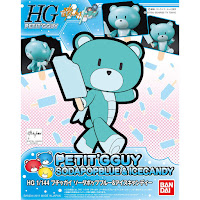 Bandai HG 1/144 PETIT'GGUY SODA POP BLUE & ICE CANDY Color Guide & Paint Conversion Chart