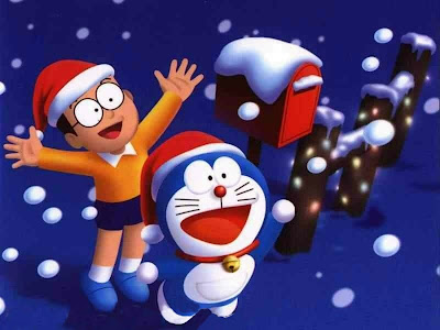 Wallpaper doraemon cartoon movie