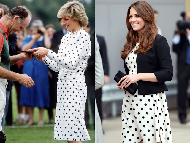 The Duchess of Cambridge is bound to draw comparisons to her husband's late mother, Diana, Princess of Wales.