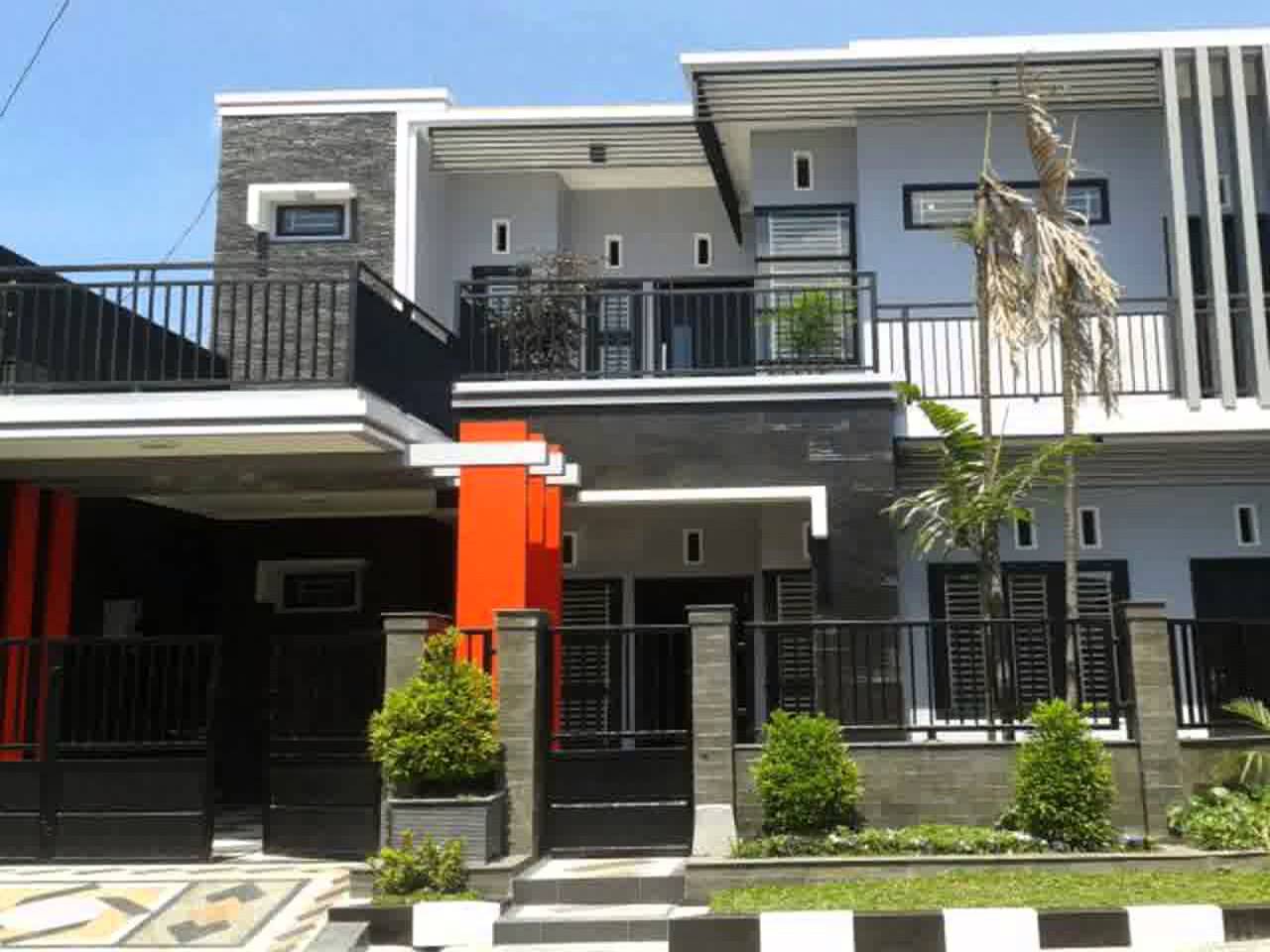 73 Model Rumah Minimalis 2 Lantai Tampak Depan  Dengan 