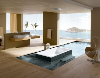 luxury bathroom modern design expensive hotel