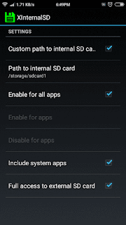  dengan ruang penyimpanan internal sebesar  Cara Memindahkan Aplikasi Redmi 2 Ke Eksternal SD Card