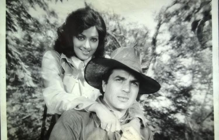 Dharmendra and Hema Malini 1976