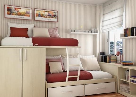 18 Small Bedroom Design Ideas For Teenagers-3  Thoughtful Teenage Bedroom Layouts DigsDigs Small,Bedroom,Design,Ideas,For,Teenagers