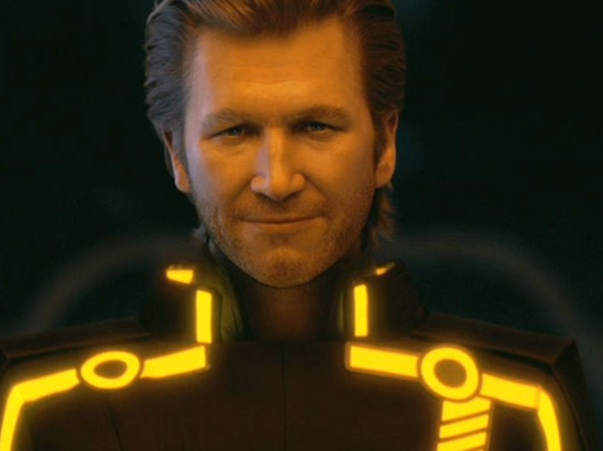 jeff bridges tron legacy. 2011 tron jeff bridges young.