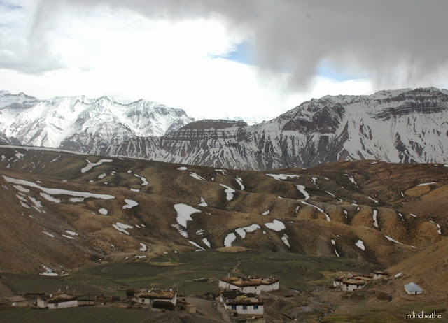 Remote village in Spiti, photo by Milind Sathe