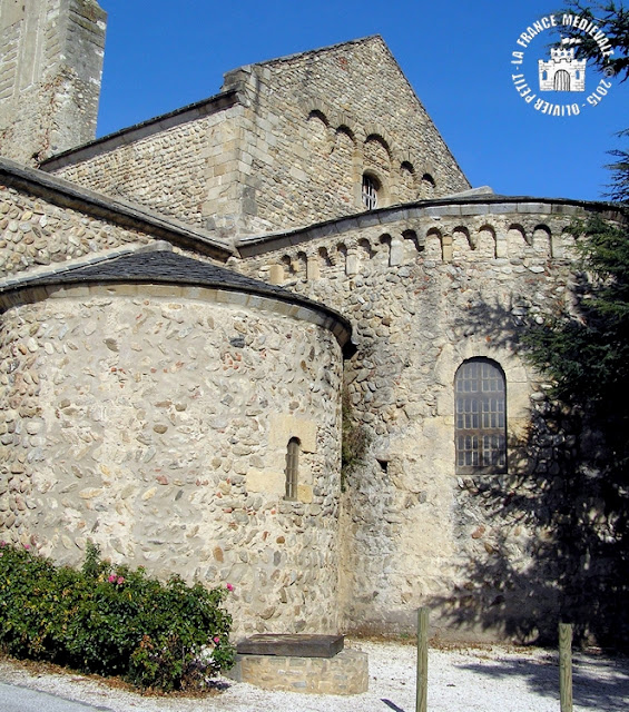 SAINT-ANDRE-DE-SOREDE (66) - Ancienne abbatiale (XIe-XIIe siècles)