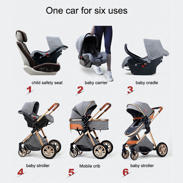 Infant Stroller Portable Baby Carriage