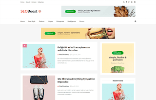 Seo Boost Blogger Template