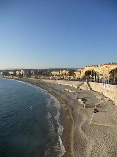 France image gallery: Nice beach in winter