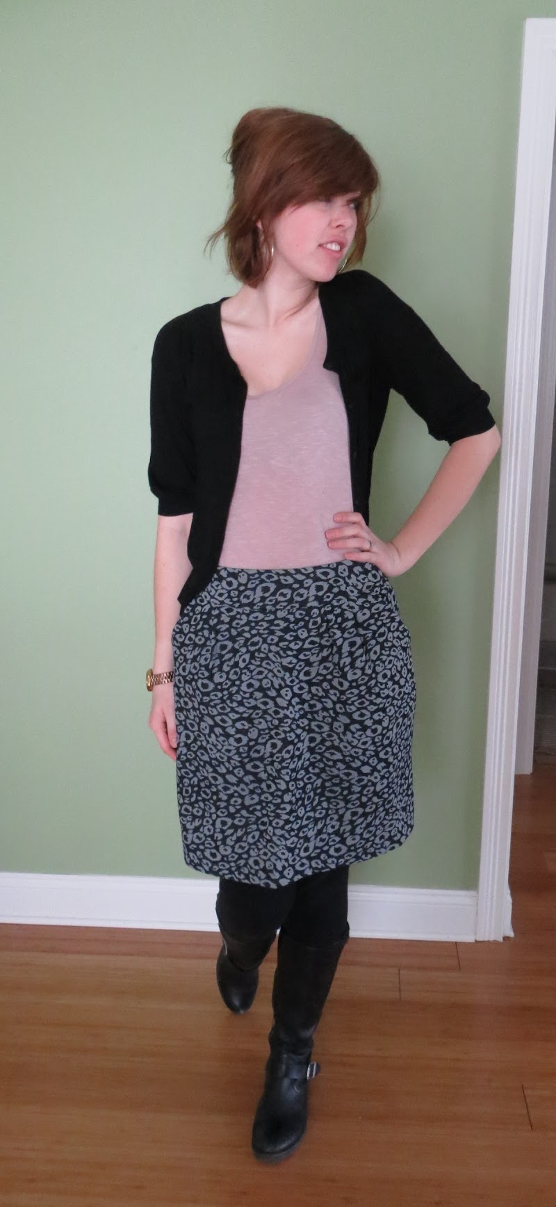 Jungle January Leopard Skirt