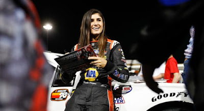 Hailie Deegan wrapped up her 2018 season with the NASCAR K&N Pro Series West Sunoco Rookie of the Year Award. 