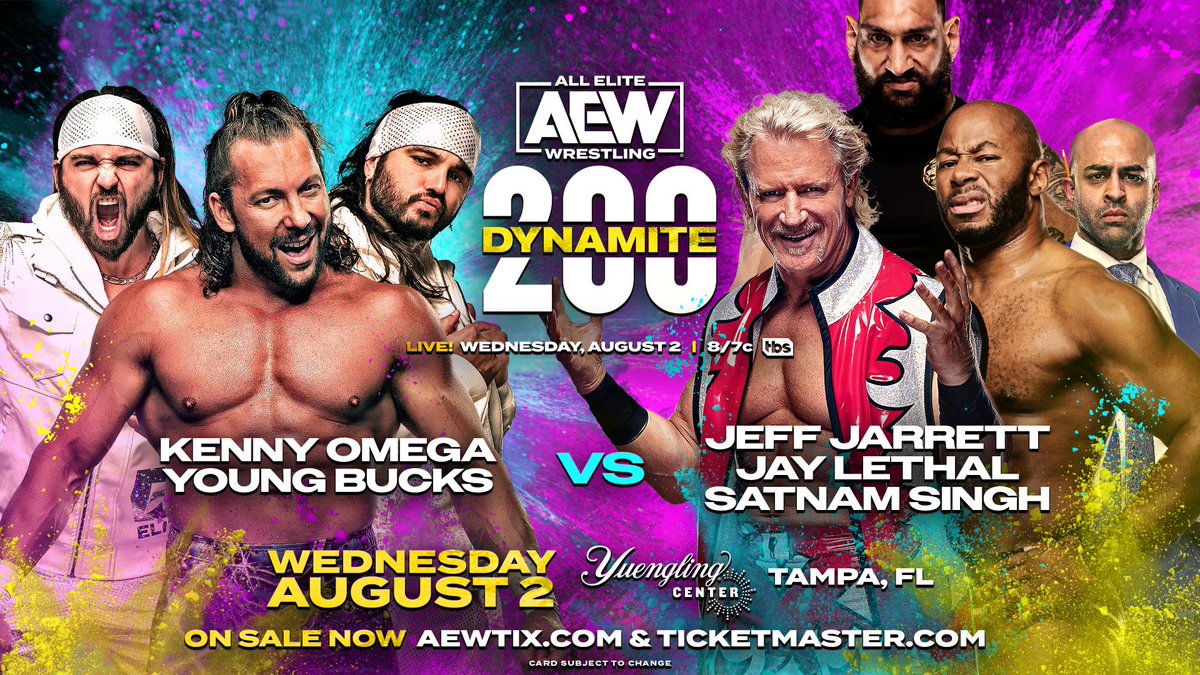 AEW Dynamite 200 Results