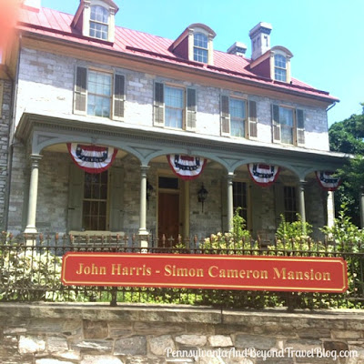 The John Harris - Simon Cameron Mansion in Harrisburg, Pennsylvania