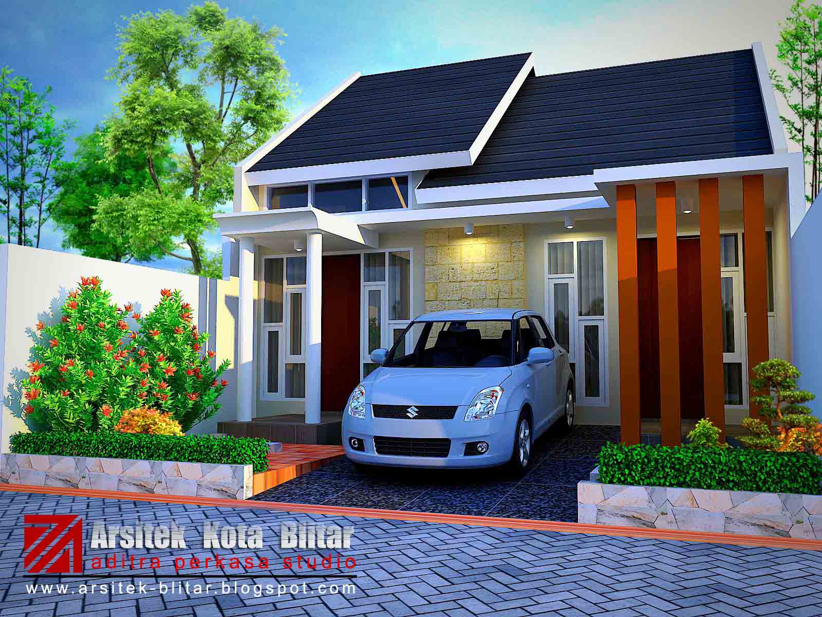 40 Desain Rumah Minimalis Ukuran 8x15 Sisi Rumah Minimalis