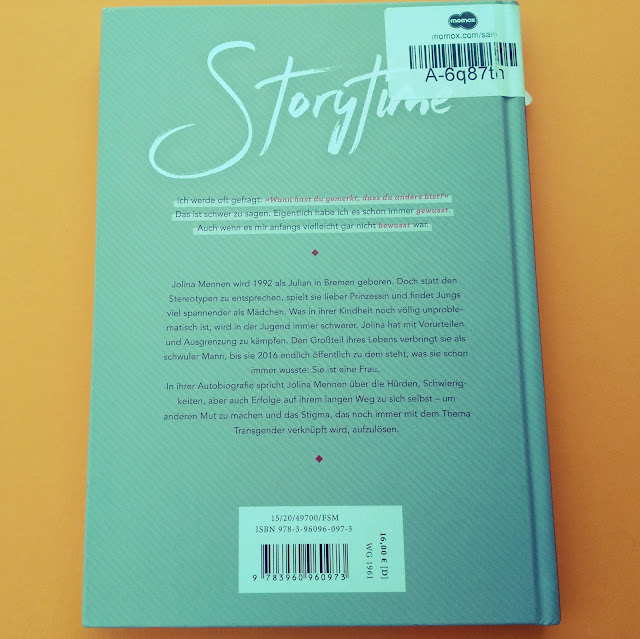 Klappentext "Storytime" von Jolina Mennen