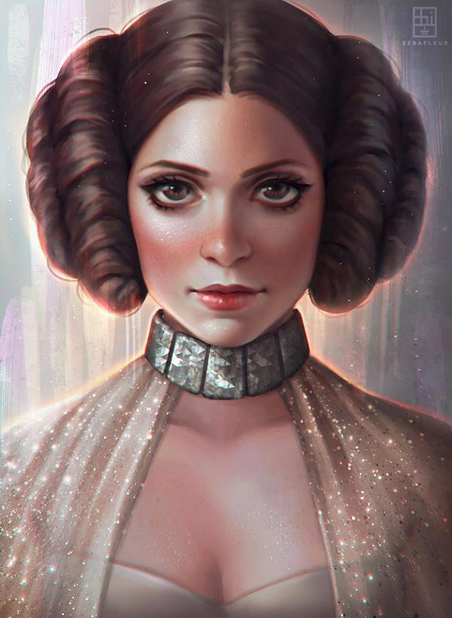 Serafleur aka Abigail Diaz - Asian Star Wars Art on YellowMenace.net