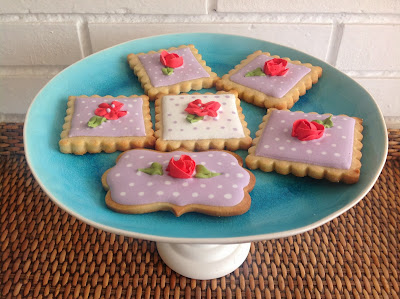 galletas decoradas con flores