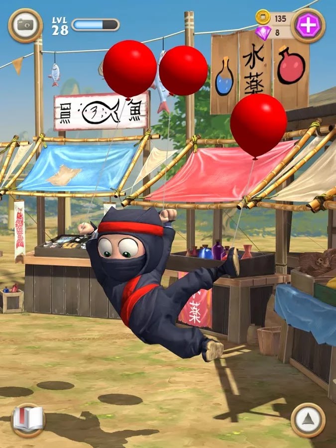 Clumsy Ninja v1.6.4 Mod [Unlimited Coins & Gems]