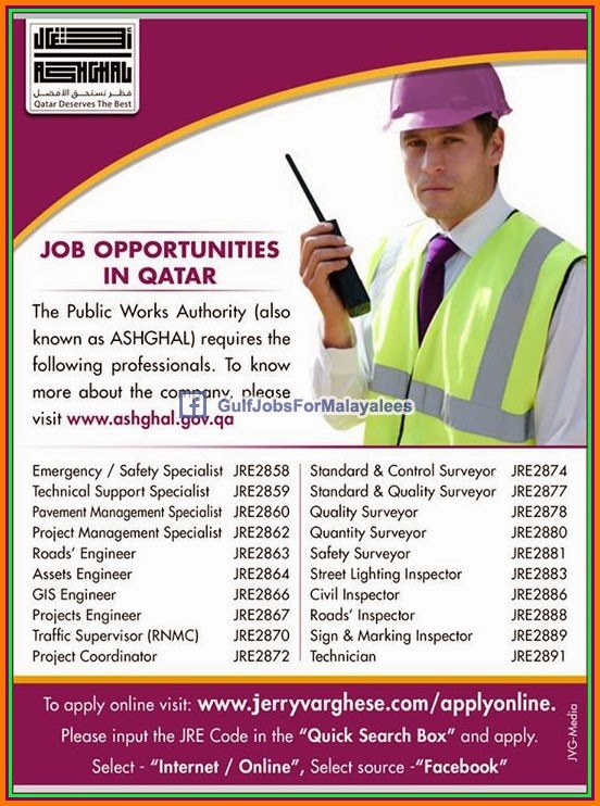 Job Opportunities for Qatar