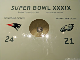 Anillo Super Bowl XXXIX