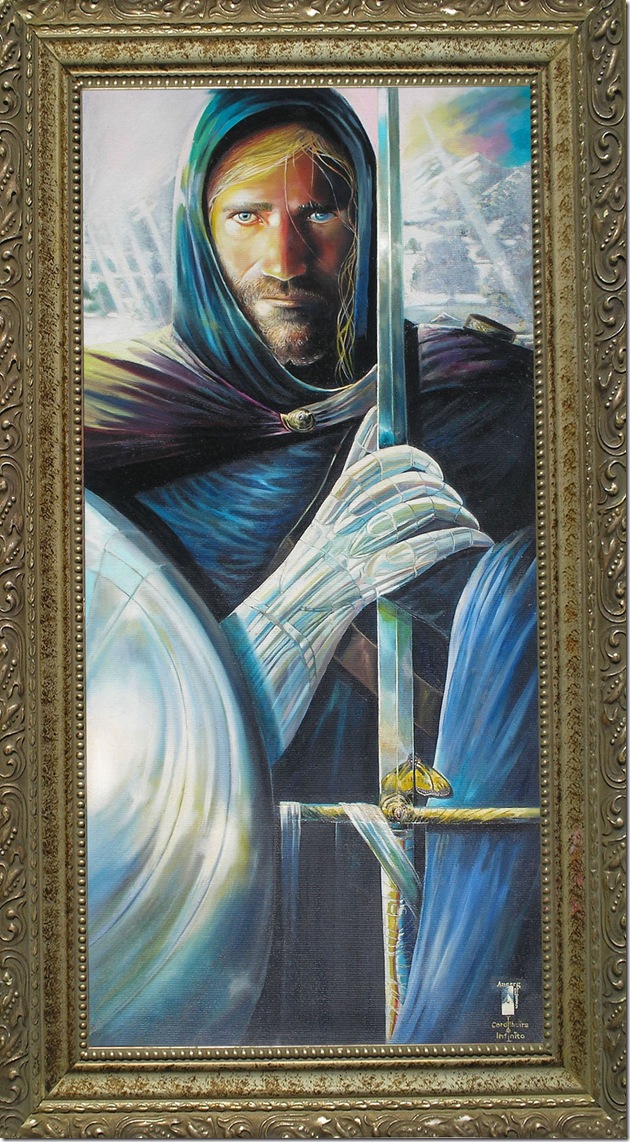 The Knight_oil Portrait by J.E. de Ancerg