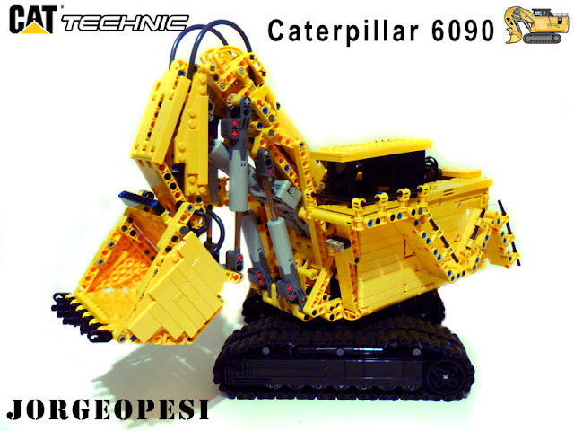 CAT 6090 Lego technic