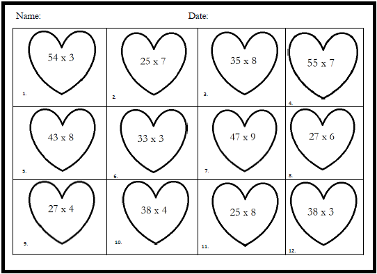4Th Grade Coloring Pages For Valentines 6