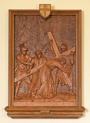 Holy Family Roman Catholic Church, in Port Hudson, Missouri, USA - Station of the Cross